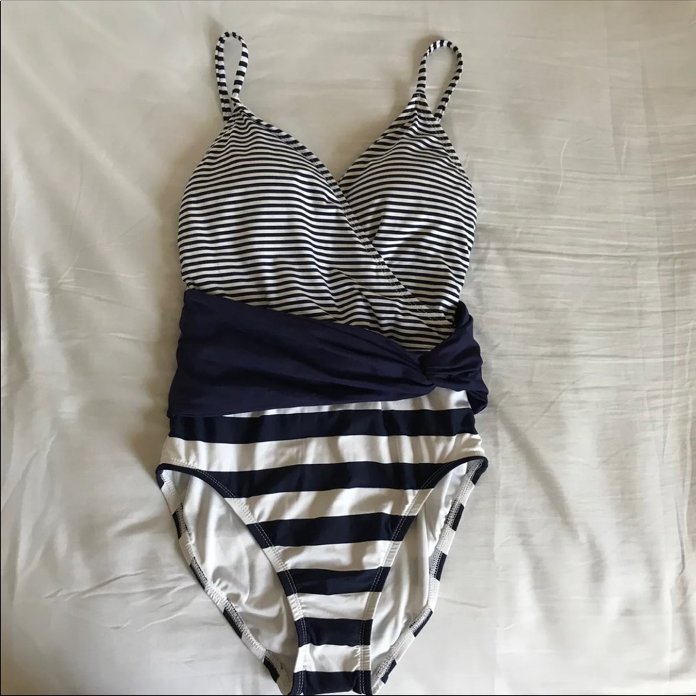 Anne Cole ⚓️💙Navy Blue Sailor One Piece